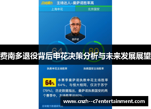 费南多退役背后申花决策分析与未来发展展望